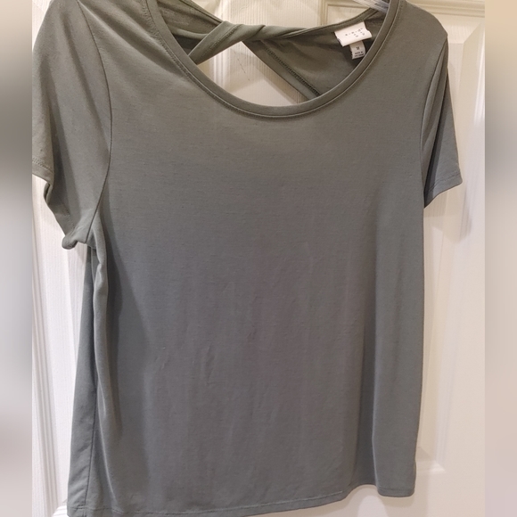 A New Day Women's Medium Khaki Tee - Picture 3 of 8